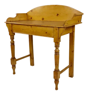 19th Century Country Farm Pine Wash Stand