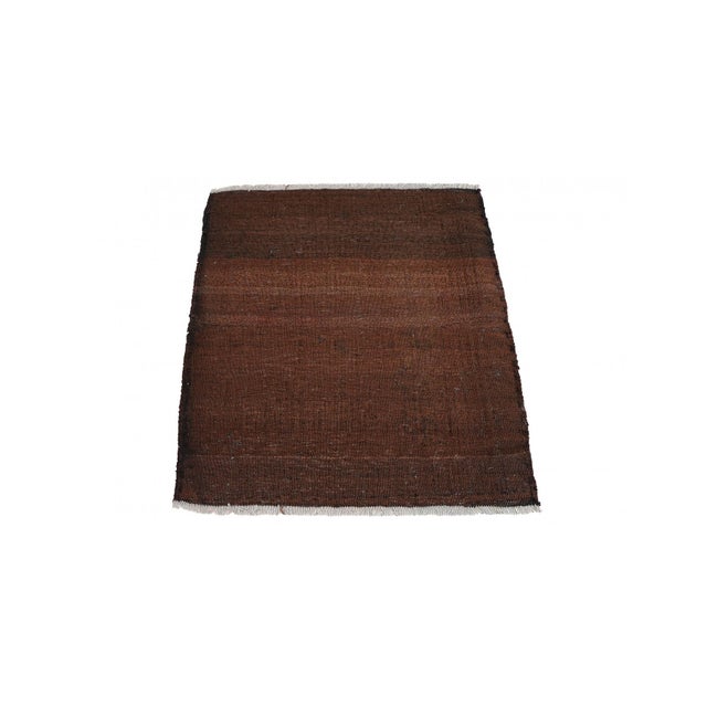 Handwoven vintage decorative mini wool rug from Kars region of Tukey. Approximatelly 45-55 years old. In very good...