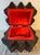 Folk Art Early 20th Century Rectangular Tramp Art Hinged Lidded Wood Box For Sale - Image 3 of 8