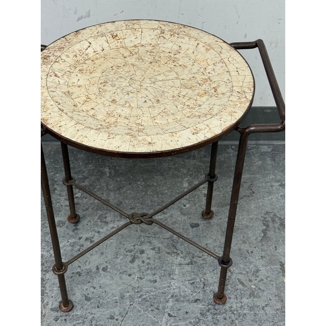 Maitland-Smith Tray Top Front Side Table For Sale In San Francisco - Image 6 of 12