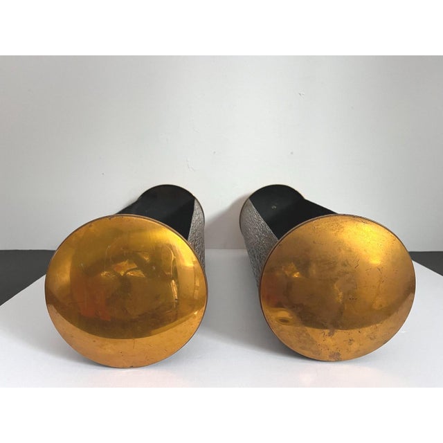 Midcentury Faux Bois Planter Logs - A Pair For Sale - Image 14 of 16