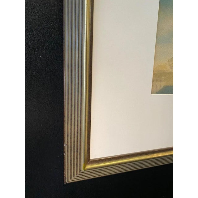 Jacques Tornare, Saint Pierre Cathedral, Geneva, Watercolor, 1989 For Sale - Image 6 of 7