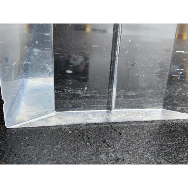 1970s Mid-Century Modern Lucite Coffee Table For Sale - Image 5 of 10