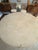 Wood Elegant French Provincial Round Pedestal Dining Table With Distressed European Finish For Sale - Image 7 of 9