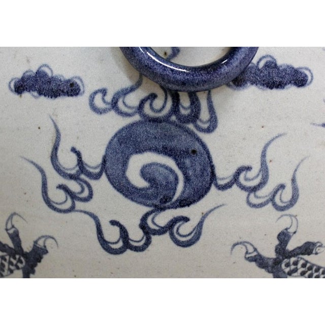 Large Chinese Ceramic Vase, 1950s For Sale - Image 12 of 18