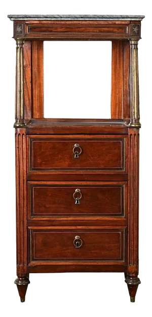 French 19th Century Gentleman’s Dressing Table