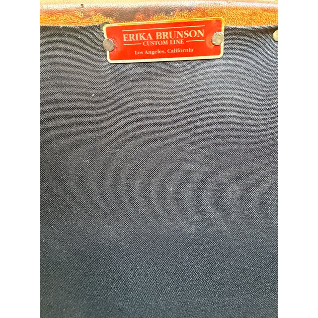 Wood Erika Brunson Couture Living Arlington Arm Chair For Sale - Image 7 of 7