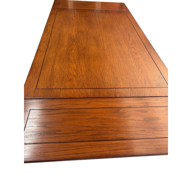Ornate Early 20th Century Jacobean Style Draw Leaf Dining Table For Sale In Houston - Image 6 of 12