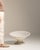 Painted flared bowl planter in Weathered Antique White. Finished in weathered antique white, this painted flared bowl...