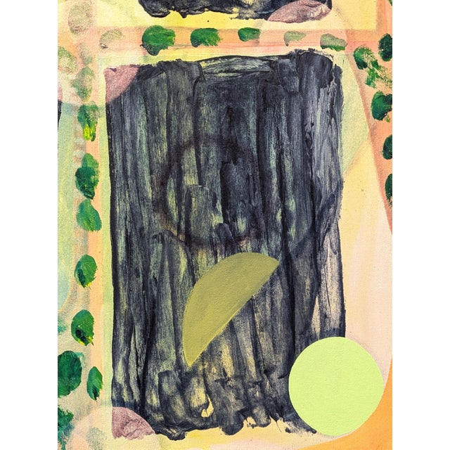 2010s Max Manning “Untitled (CVS113)” Contemporary Blue, Green & Orange Geometric Abstract, 2018 For Sale - Image 5 of 9