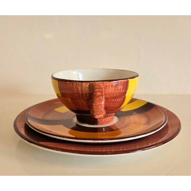 Ceramic Coffee Service by Eva Stricker-Zeisel for Schramberg, 1929, Set of 11 For Sale - Image 7 of 17