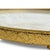 Asian Antique Antique Apollo Silver Co. Gilt Brass Vanity Tray With Lace Under Glass For Sale - Image 3 of 13