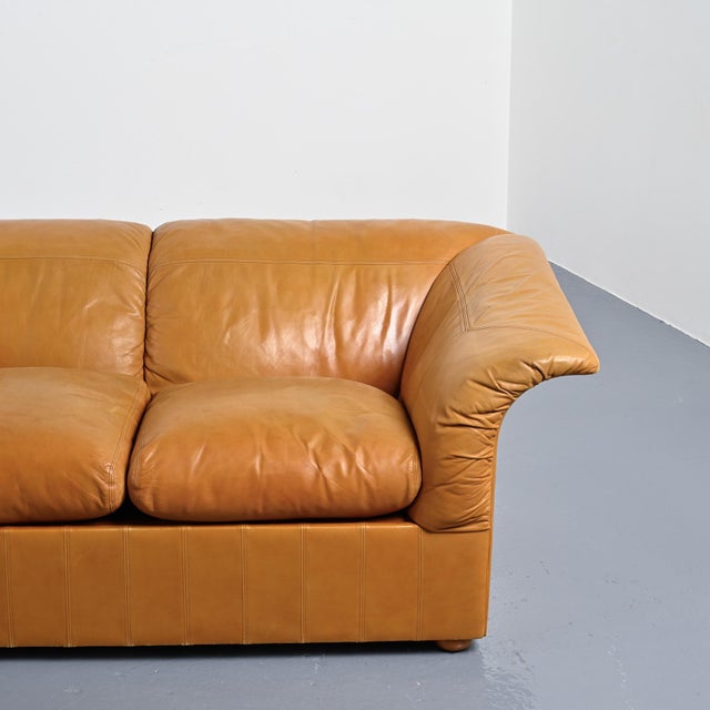Leather Loto Sofas by Luigi Massoni for Poltrona Frau, Italy, 1976, Set of 2 For Sale - Image 18 of 18