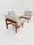 Mid-Century Danish Teak Lounge Chairs by Ole Gjerlov Knudsen and Torben Lind for France and Son, 1960s For Sale - Image 12 of 18