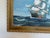 Original Oil Painting Sailing Ship Seascape Maritime Art Ocean Waves Nautical For Sale - Image 4 of 10