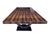 Wood 1980s Grand Macassar Ebony Veneer Dining Table With Pedestal Base For Sale - Image 7 of 9