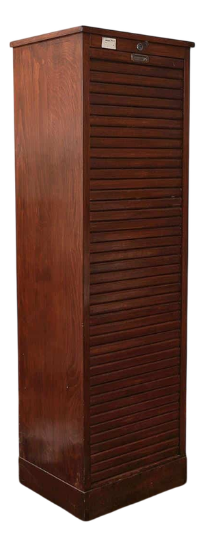 Vintage Shutter Filing Cabinet