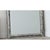 A French, 19th century Louis Philippe mirror in a thick, antiqued silver frame texturized by dark burnishing and...