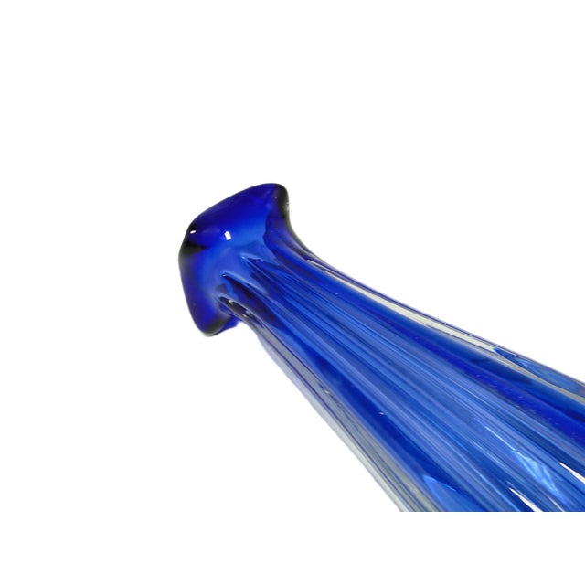 Vase by J. Hospodka for Chribska Glassworks, Czechoslovakia, 1960s For Sale - Image 10 of 11