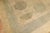 Mid-Century Modern Zabihi Collection Abstract Large Square Antique Turkish Oushak Rug - 13'9" x 13'10" For Sale - Image 3 of 12