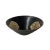 Ceramic Chinese Ware Brown Black Glaze Flower Pattern Ceramic Bowl Cup Display For Sale - Image 7 of 7