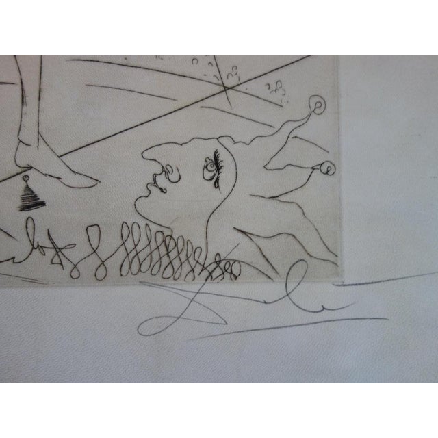 Salvador Dali, L'équilibriste, Etching For Sale - Image 6 of 7
