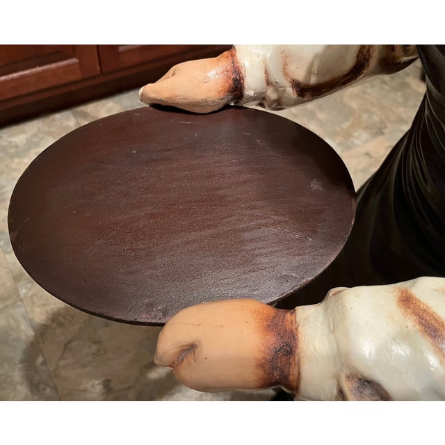 Late 20th Century Granny Chef Statue With Serving Tray Display Piece For Sale - Image 13 of 15