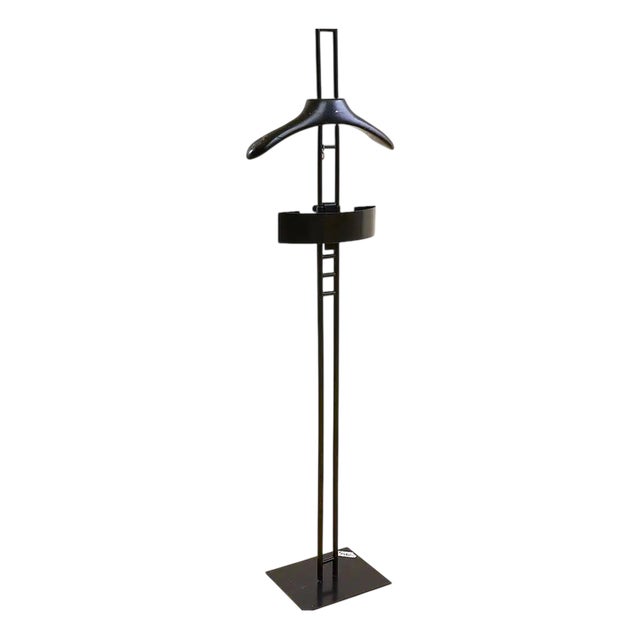 Vintage Standing Coat Hanger in Metal For Sale