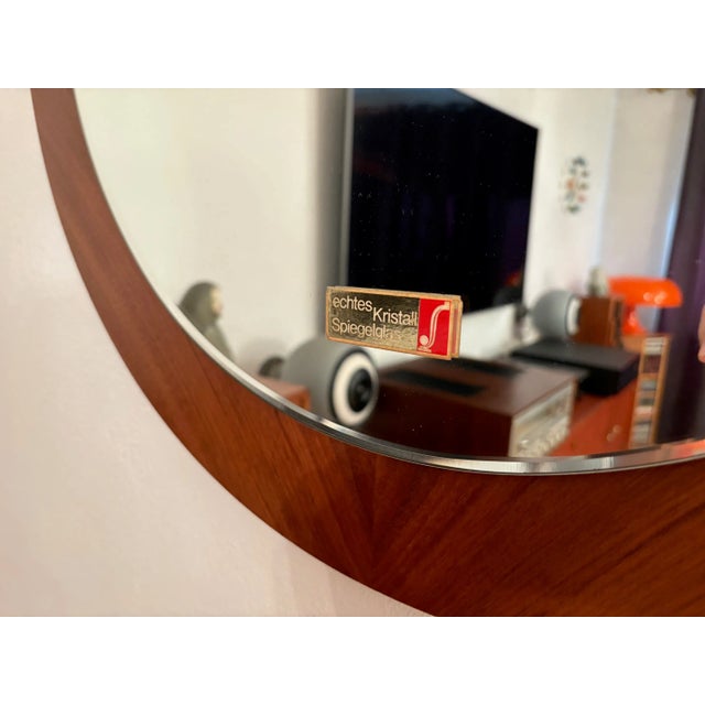 Scandinavian Style Crystal Mirror, Germany, 1970s For Sale - Image 10 of 13