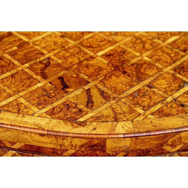 Early 20th Century Pair of Italian Rococo Style Parquetry Commodes For Sale In New York - Image 6 of 16