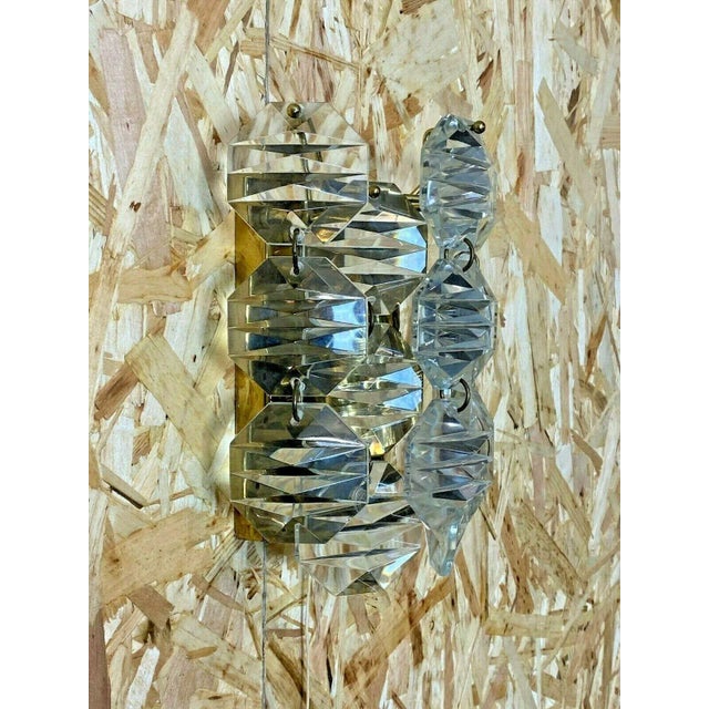 Mid-Century Space Age Wall Lamp in Glass from Kinkeldey For Sale - Image 9 of 11