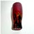 MCM Ruby Red Hand-Blown Studio Art Glass Vase 13'' Signed by Robert Eickholt 70s