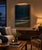 Original oil painting titled 7:42 PM” — An evocative evening seascape capturing the tide as it rolls in, painted in deep...