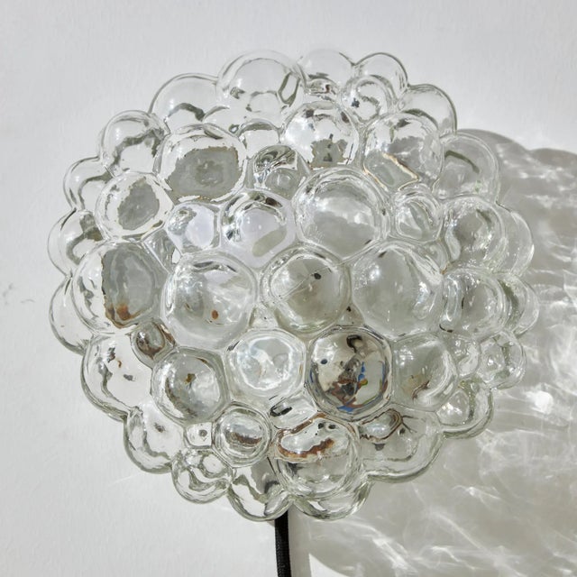 Bubble Glass Wall Light by Helena Tynell for Limburg, 1960s For Sale - Image 10 of 11