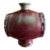 Unique Mid-19th Century Double-Drum Wine Bottle/Vase For Sale