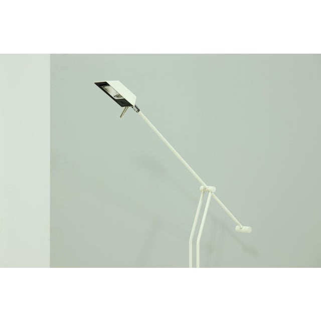 Mid-Century Modern Postmodern Counter Balance Floor Lamp, 1980s For Sale - Image 3 of 7