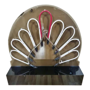 Monumental Vintage 20th C Nbc Logo Neon Light Sign Peacock