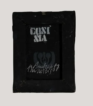 Andrea Nurcis, Cosi Sia, Original Mixed Media on Canvas, 1987