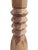 Contemporary Vintage Sculptural Coastal Raw Wood Floor Lamp For Sale - Image 3 of 10