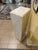Vintage Minimalist Solid Cream Marble Plinth Pedestal Column For Sale - Image 11 of 11