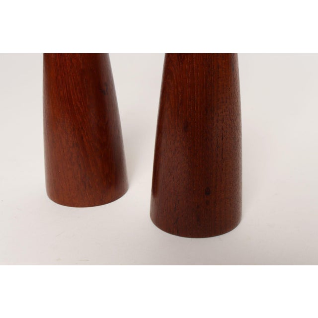 Pair of Danish Modern Sculptural Organic Form Candlesticks by Digsmed For Sale - Image 15 of 17