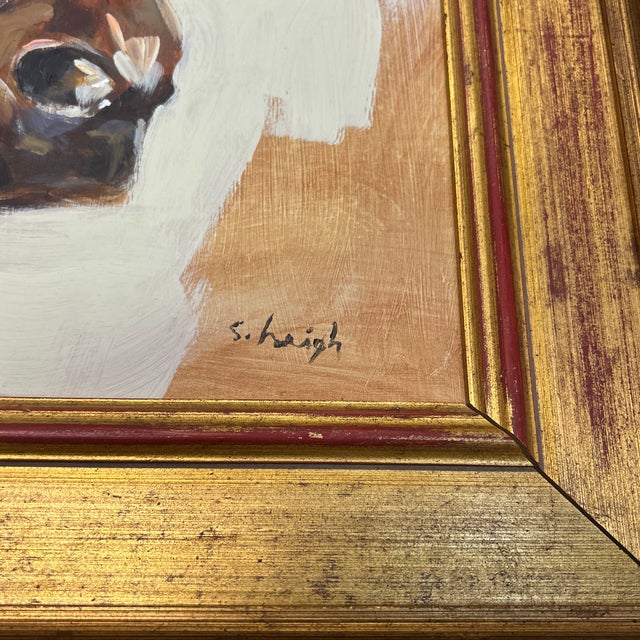 Contemporary Original Horse Portrait Painting by Stephen Heigh “Ready to Run” For Sale - Image 4 of 6