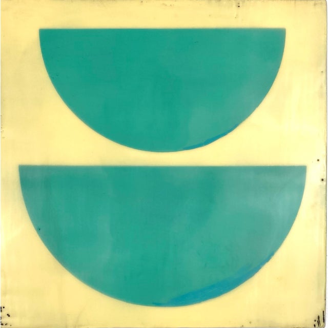 Encaustic Mixed Media Installation by Gina Cochran - "Brava!" - 16 Panels For Sale - Image 6 of 12