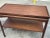 Mid-Century Walnut Console Table For Sale - Image 4 of 8