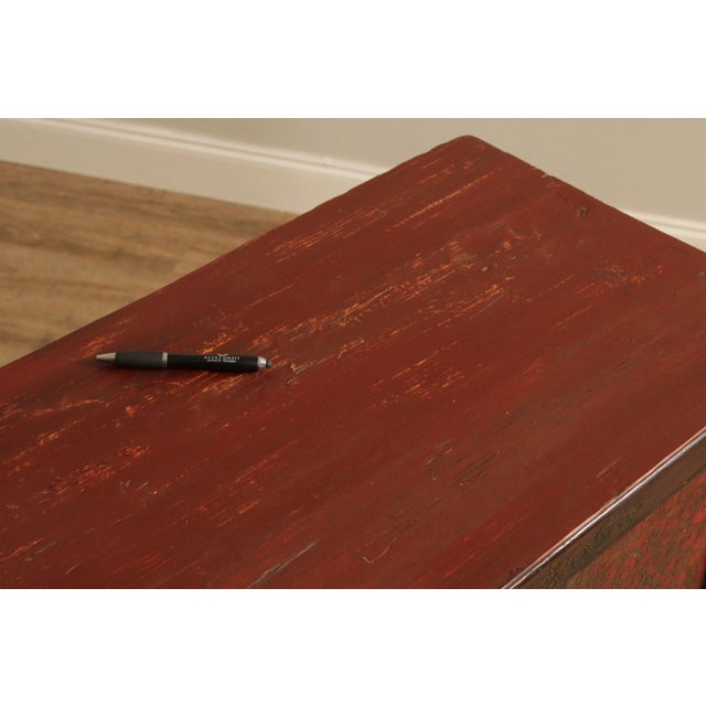 19th Century Tibetan Hand Painted Cabinet For Sale - Image 10 of 13