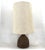 Large Ceramic Table Lamp or Floor Lamp with Original Fabric Shade from Krö, 1960s For Sale - Image 4 of 11