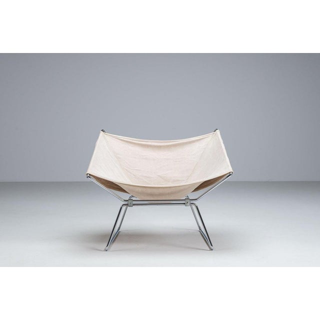 Cream Model AP-14 Ring Lounge Chair by Pierre Paulin for AP Polak, France, 1954 For Sale - Image 8 of 18