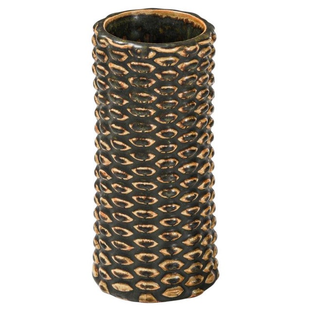 Scandinavian Modern Vase in Ceramic attributed to Axel Salto, 1944 For Sale - Image 6 of 6