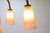 Art Deco Chandelier with Etched Pink Glass Shades, 1930s For Sale - Image 3 of 10