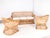 Wicker Rattan Lounge Set, 1970s, Set of 3 For Sale - Image 12 of 18